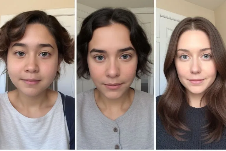 Vidéo d'échange de visage multiple